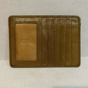 Hobo Euro Card Slider 
Gold metallic